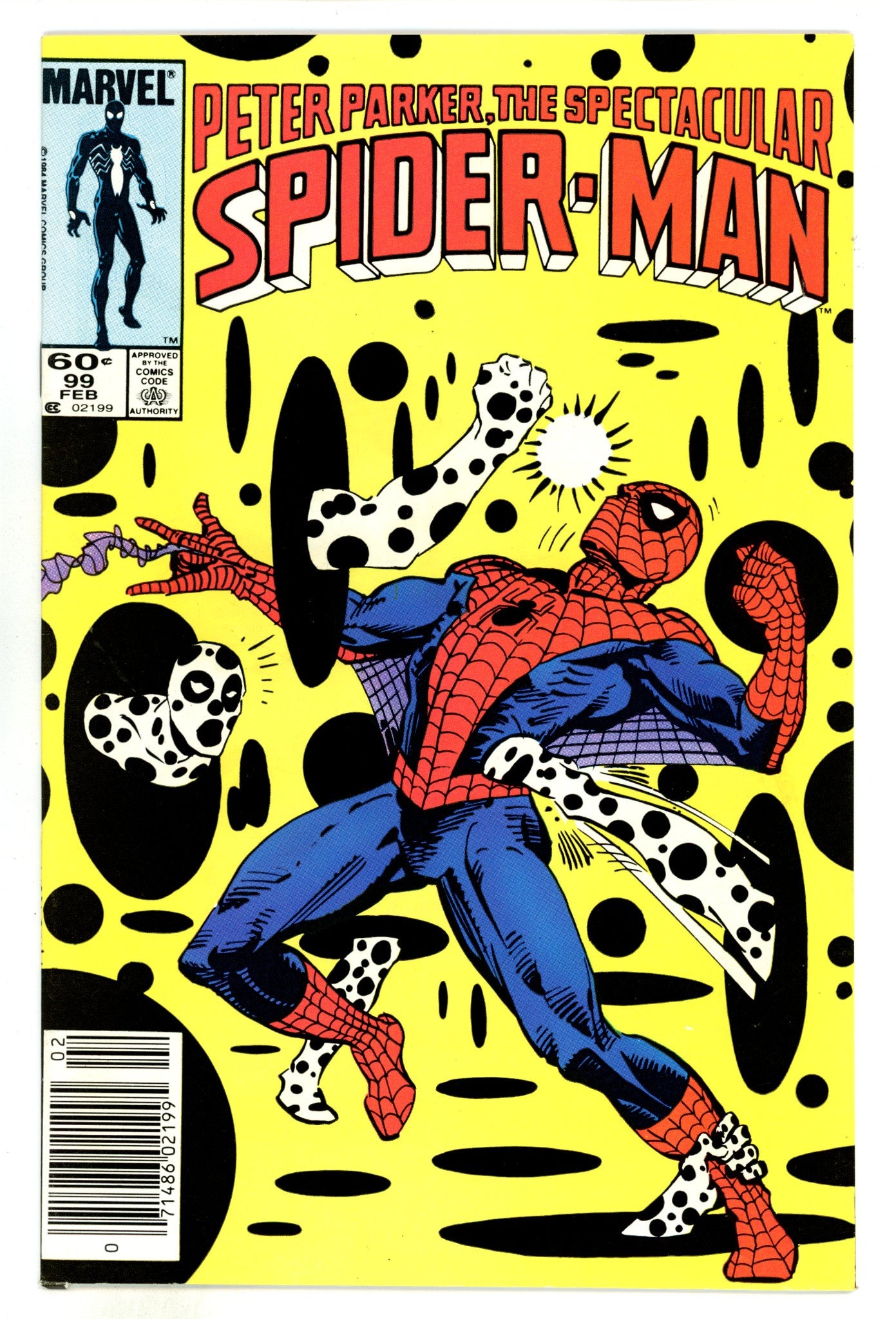 The Spectacular Spider-Man Vol 1 99 FN/VF (7.0) (1985) Newsstand 