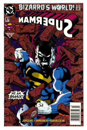 Superman Vol 2 87 Newsstand (1994)
