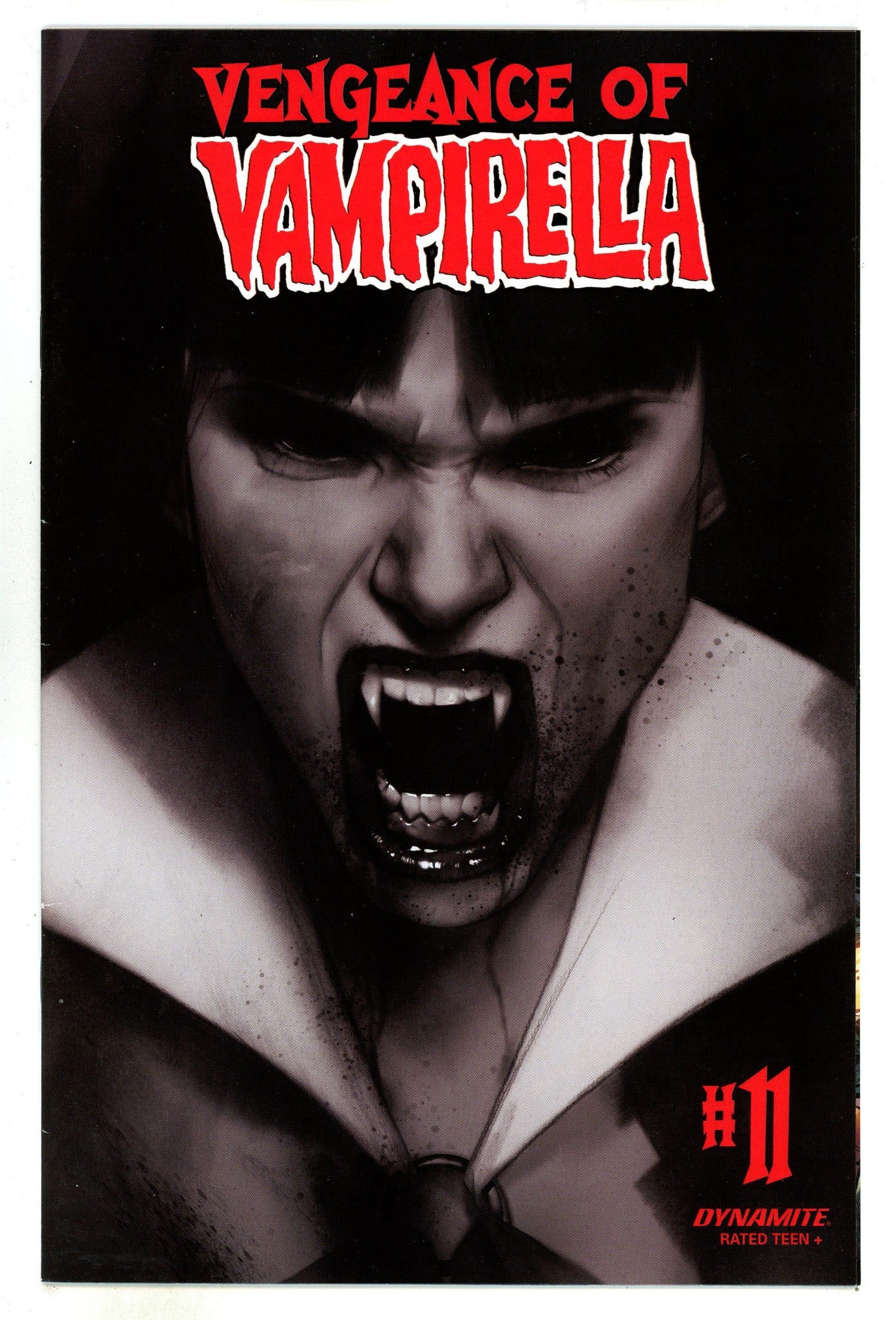 Vengeance of Vampirella Vol 2 11 Mid Grade (2020) Oliver B&W Incentive Variant 