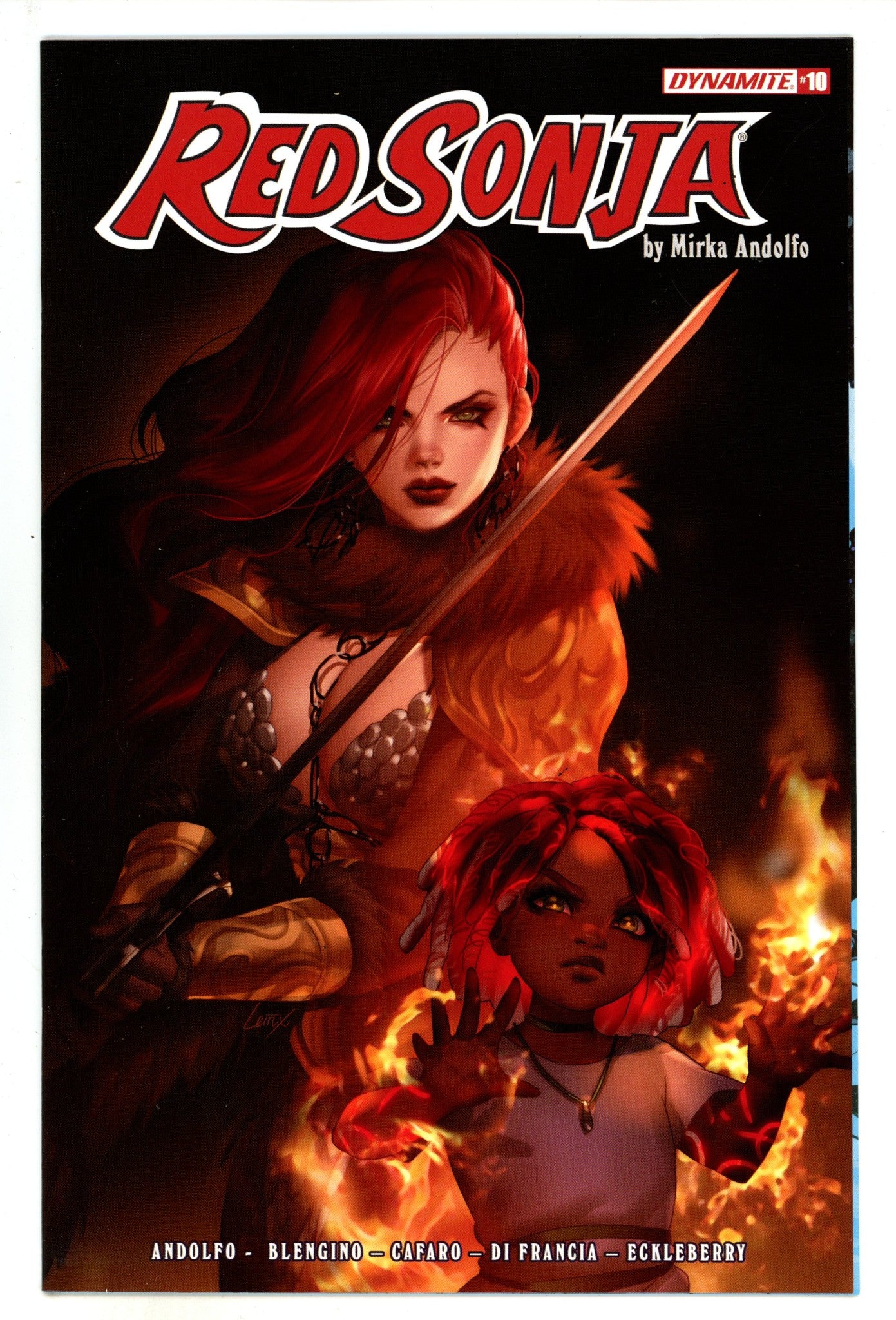 Red Sonja 10 High Grade (2022) Li Variant 