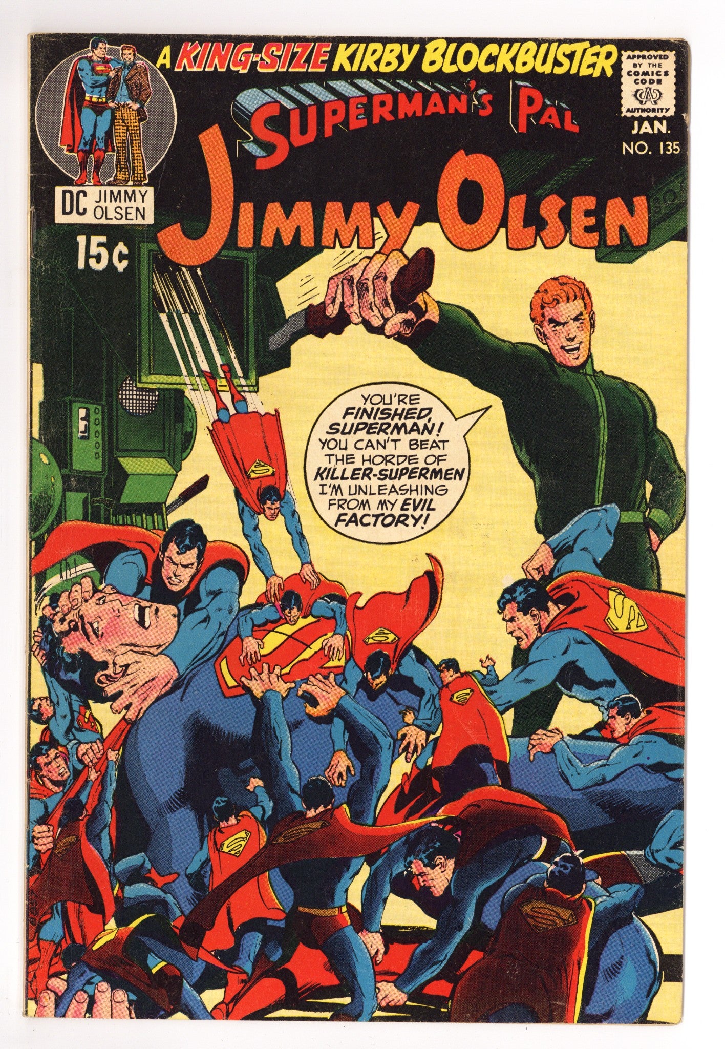 Superman's Pal, Jimmy Olsen 135 VG/FN (5.0) (1971) 