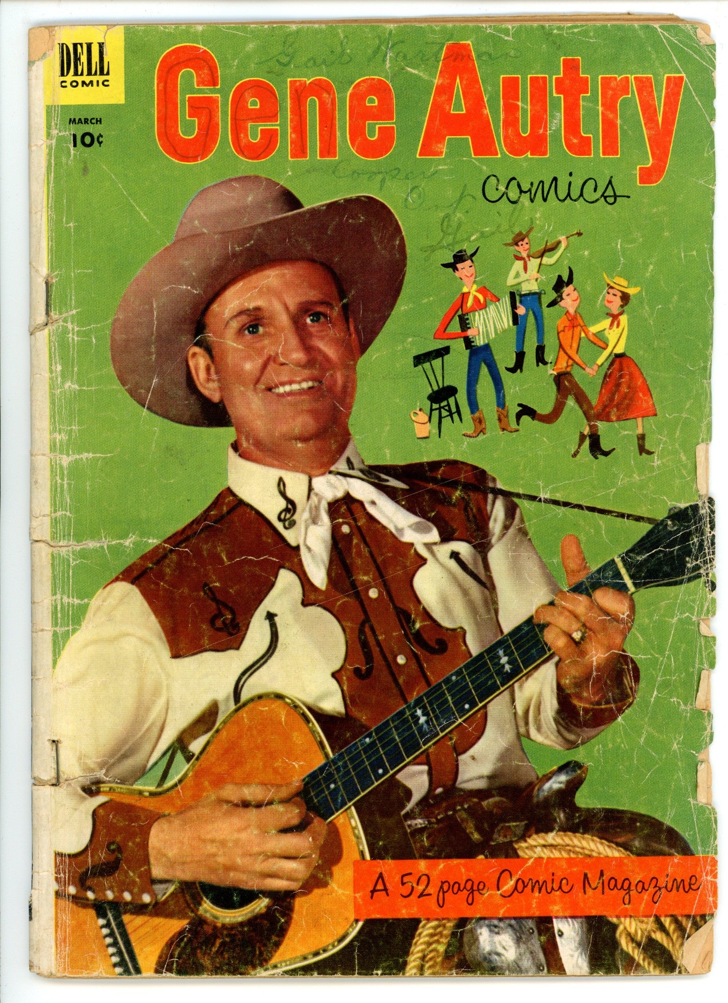 Gene Autry Comics 73 GD- (1.8) (1953) 