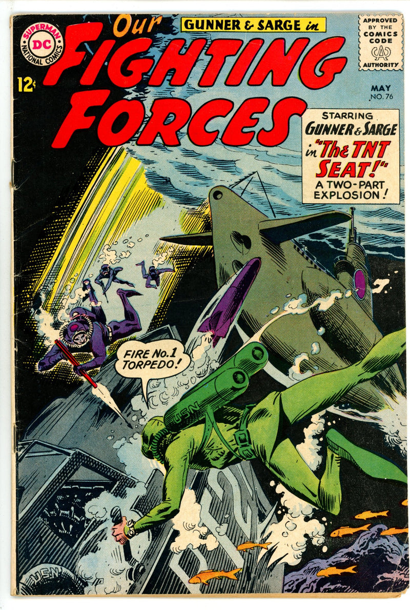 Our Fighting Forces 76 VG/FN (5.0) (1963) 
