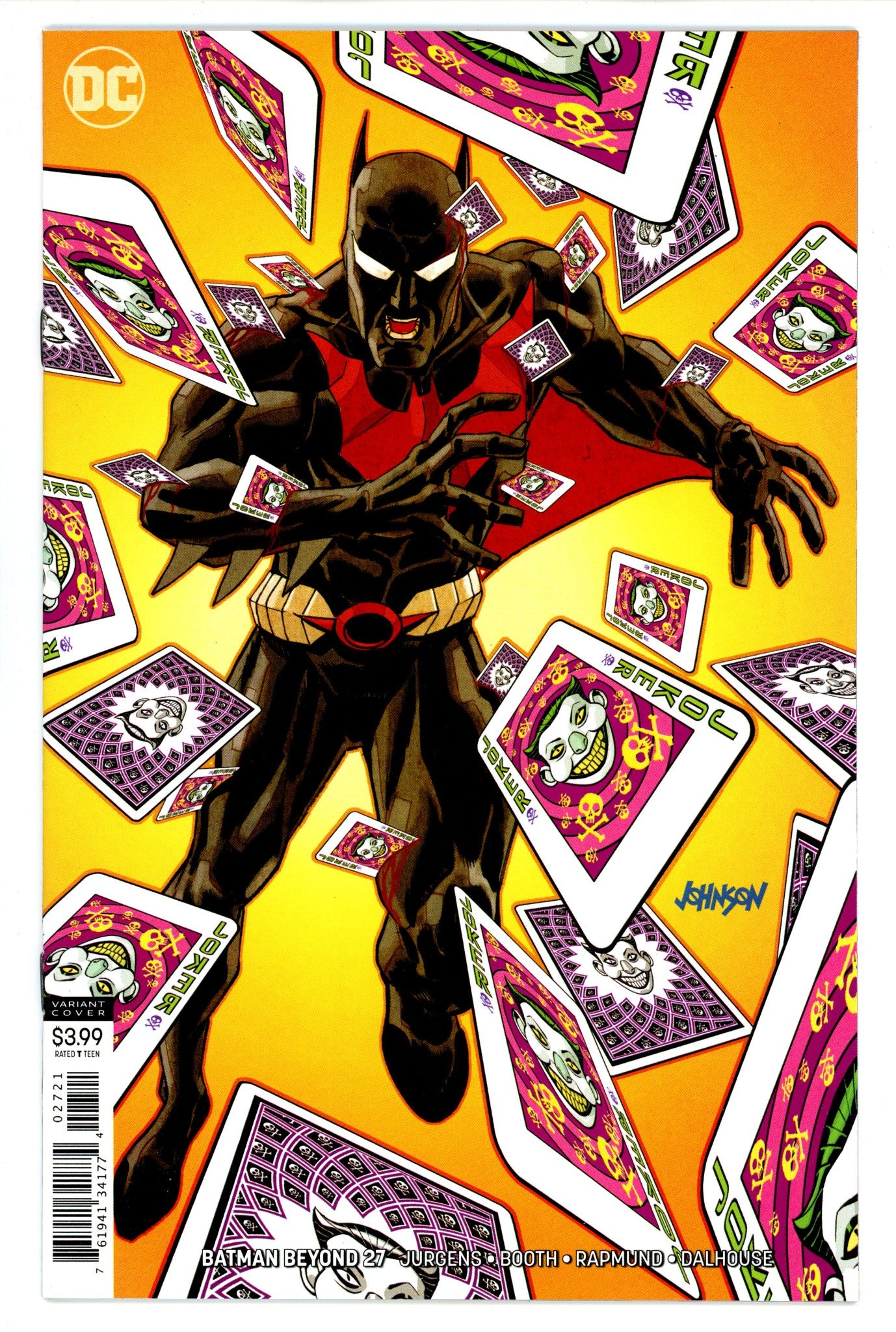 Batman Beyond Vol 6 27 High Grade (2019) Johnson Variant 