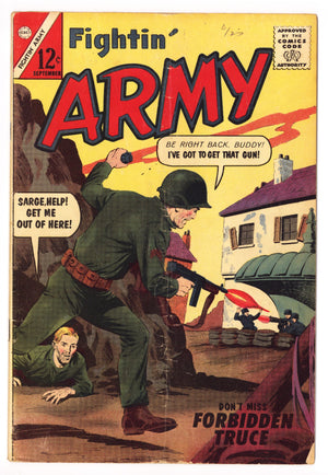Fightin' Army 54 Very Low Grade (1963) 
