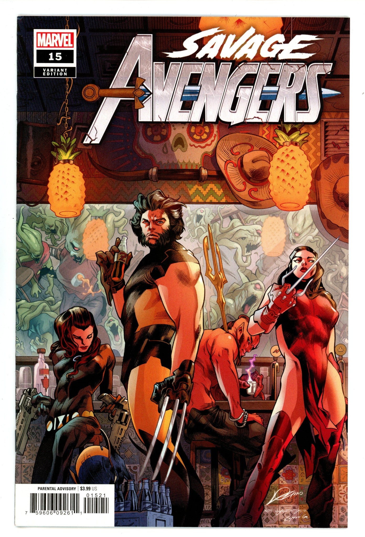 Savage Avengers Vol 1 15 Mid Grade (2021) Lozano Variant 