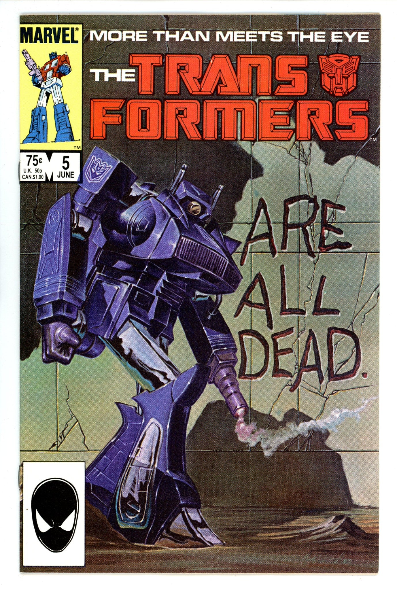 The Transformers 5 VF+ (8.5) (1985) 