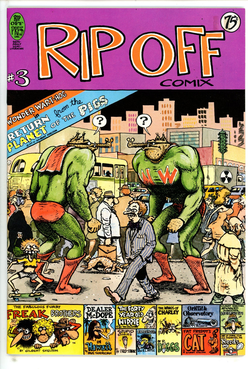 Rip Off Comix 3 FN/VF (1978)