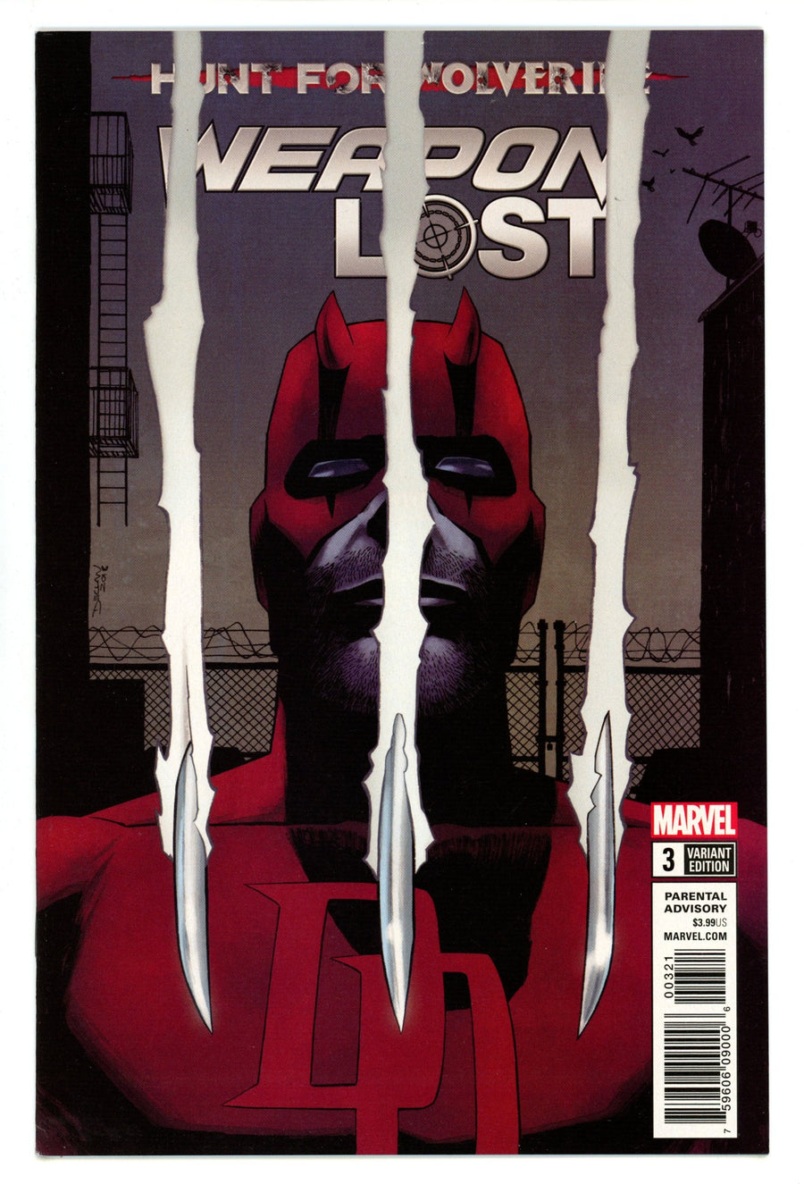 Hunt for Wolverine: Weapon Lost 3 High Grade (2018) Shalvey Variant 