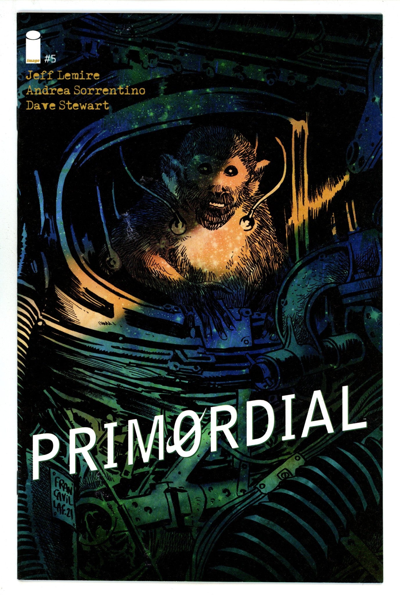 Primordial 5 High Grade (2022) Francavilla Variant 
