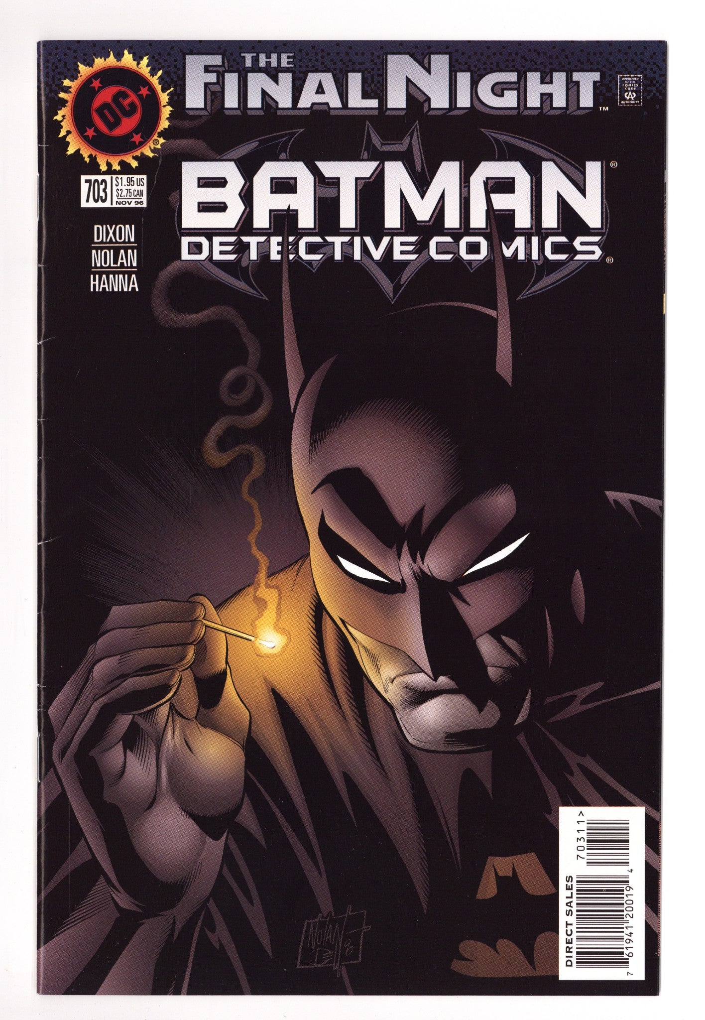 Detective Comics Vol 1 703 Low Grade (1996) 