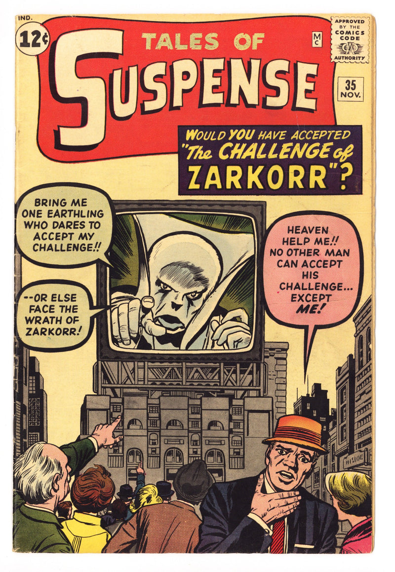 Tales of Suspense Vol 1 35 VG+ (4.5) (1962) 