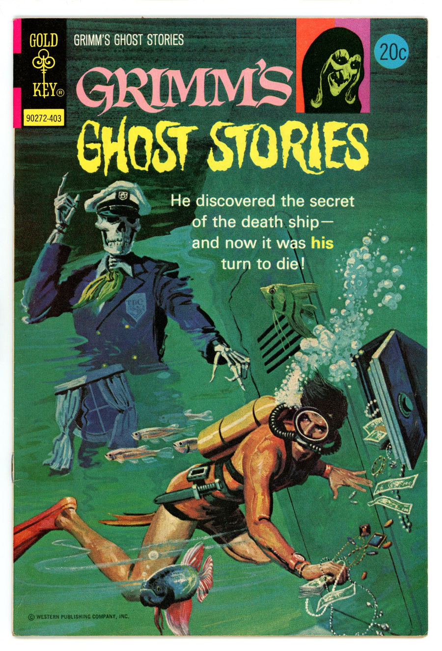 Grimm's Ghost Stories 15 VF- (7.5) (1974) 