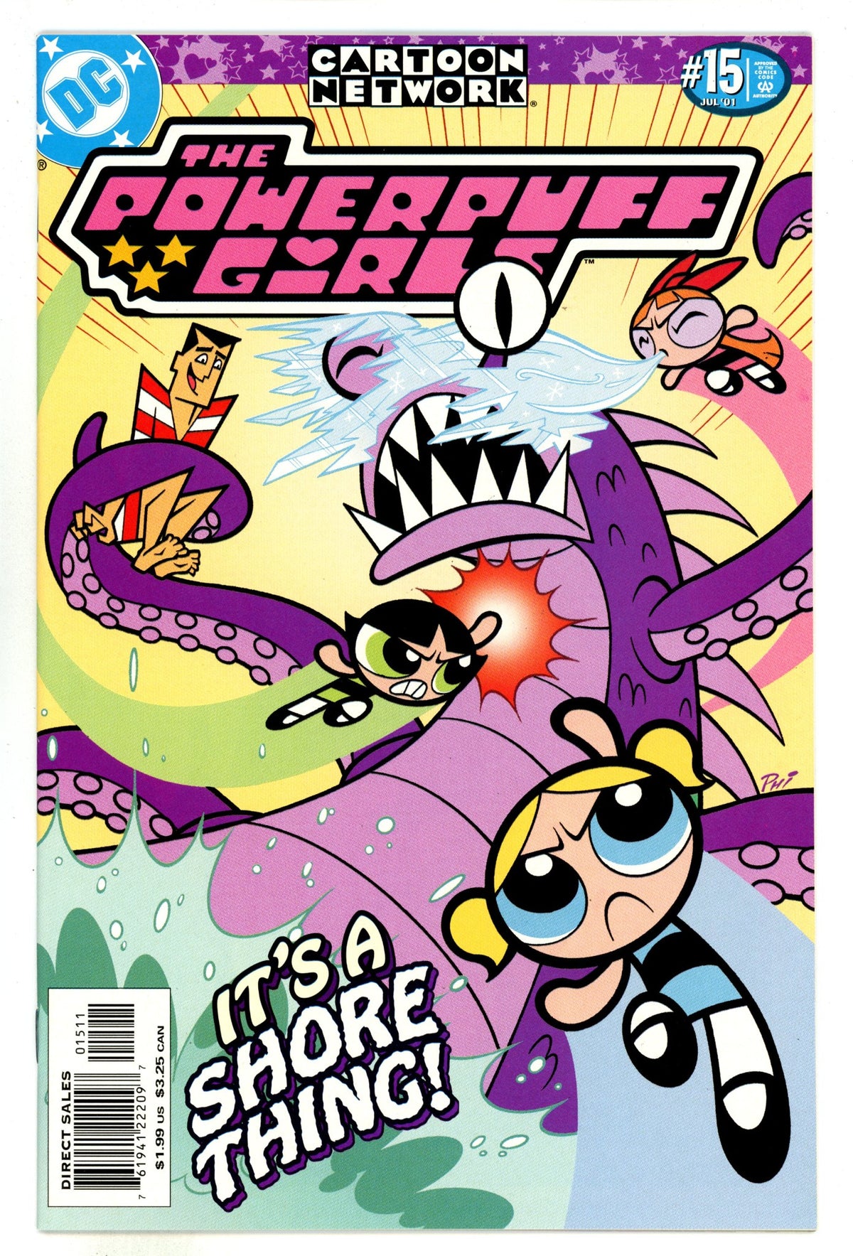 The Powerpuff Girls 15 NM- (9.2) (2001) 