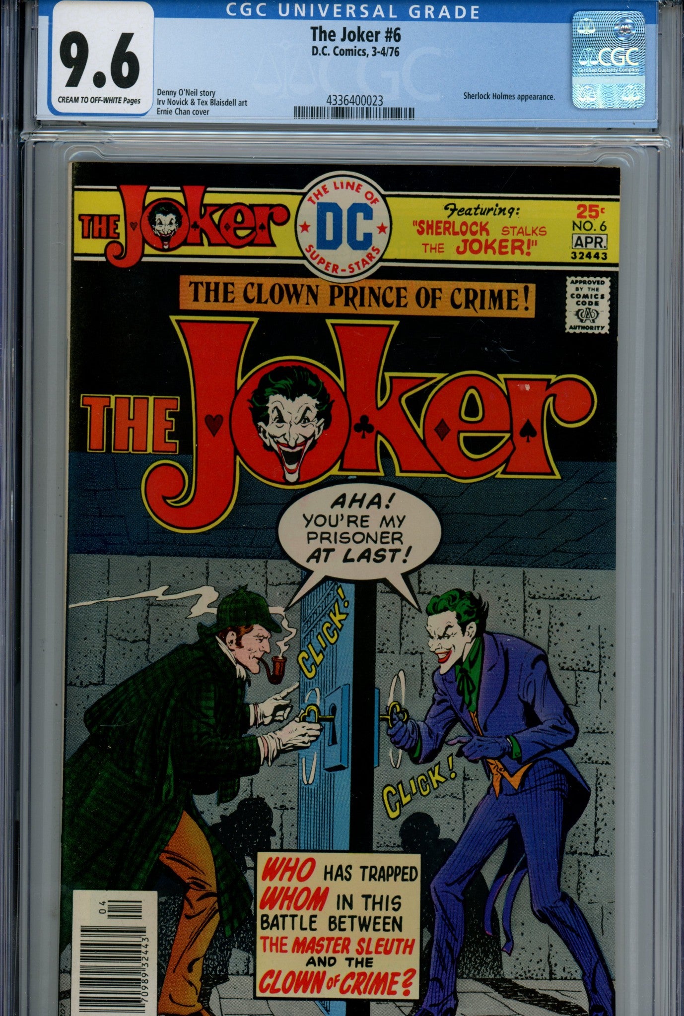 The Joker Vol 1 6 CGC 9.6 (NM+) (1976) 