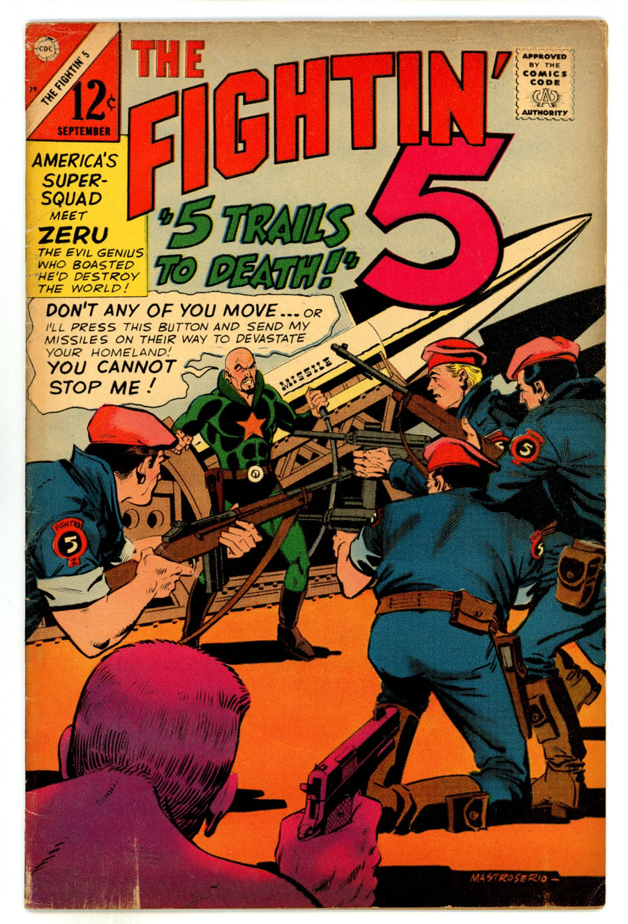 Fightin' Five 39 VG+ (4.5) (1966) 
