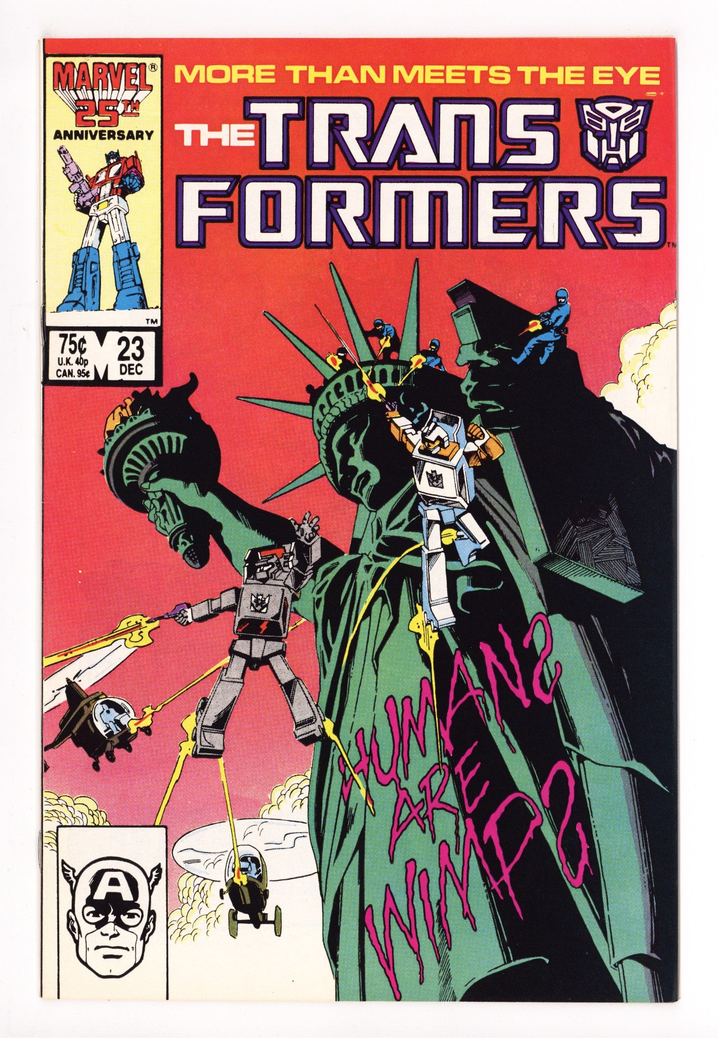 The Transformers 23 Mid Grade (1986) 