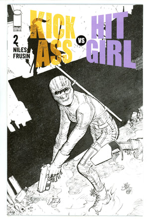 Kick-Ass vs Hit-Girl 2 High Grade (2020) Jr. Sketch Variant