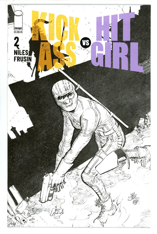 Kick-Ass vs Hit-Girl 2 High Grade (2020) Jr. Sketch Variant