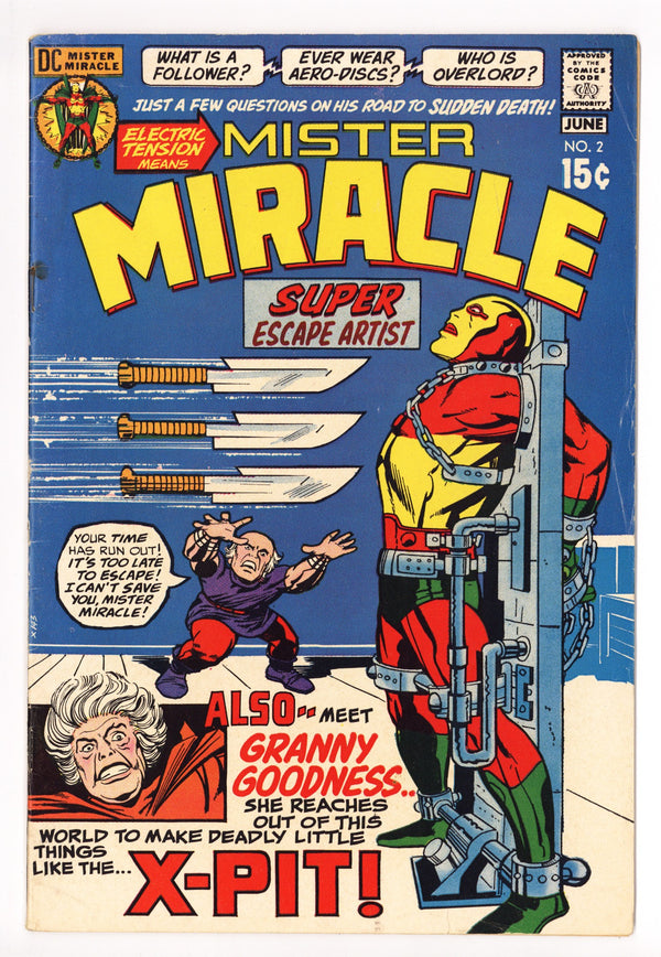 Mister Miracle Vol 1 2 VG- (3.5) (1971)