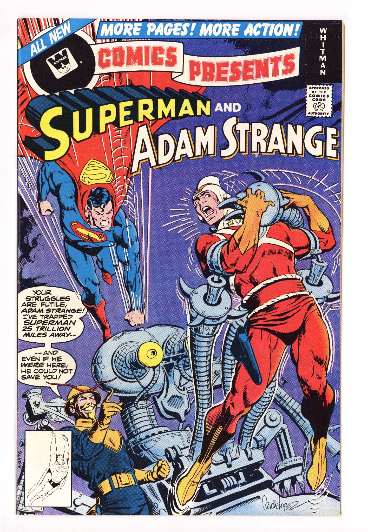 DC Comics Presents Vol 1 3 VF/NM (9.0) Whitman (1978) 