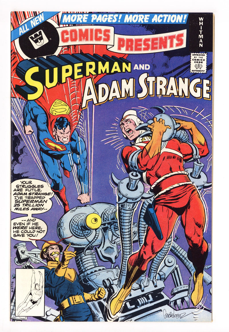 DC Comics Presents Vol 1 3 VF/NM (9.0) Whitman (1978) 