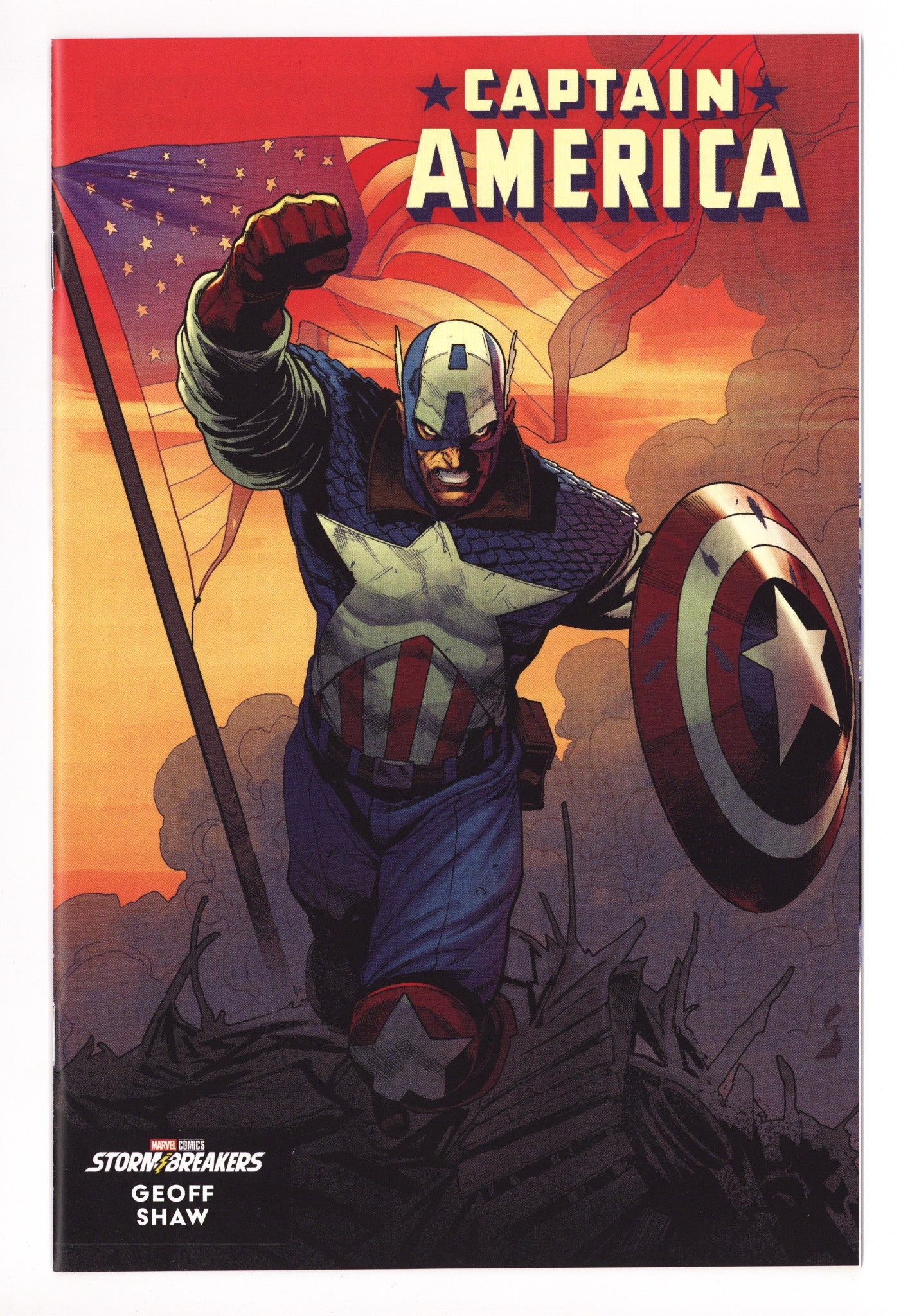 Captain America Vol 12 5 Shaw Variant (2025)