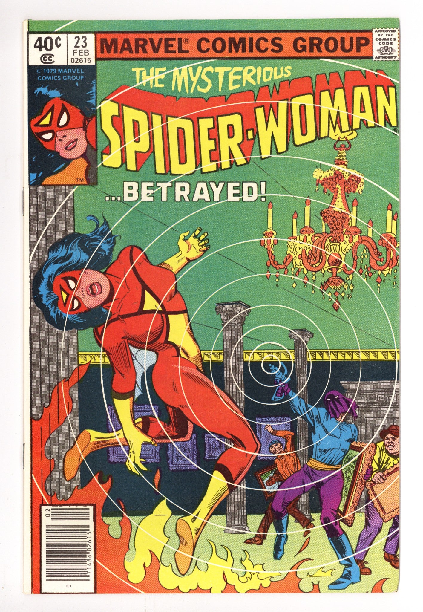 Spider-Woman Vol 1 23 Mid Grade (1980) Newsstand 