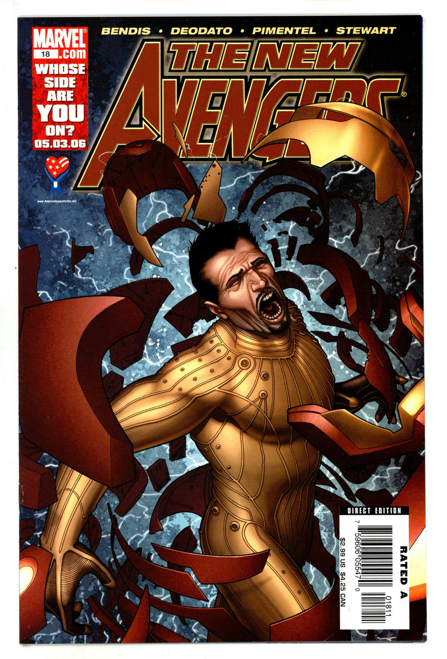 New Avengers Vol 1 18  High Grade   (2006)        