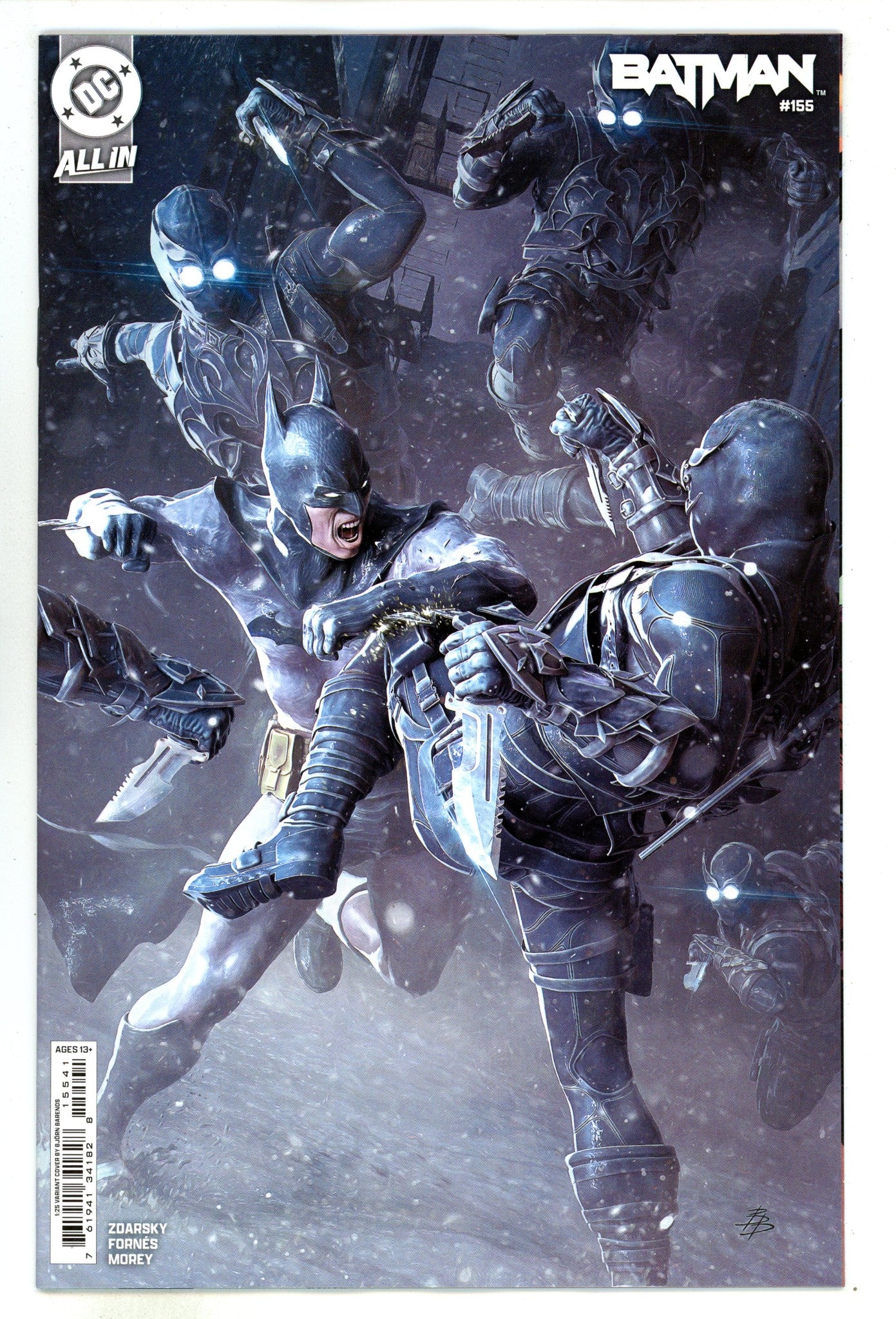 Batman Vol 3 155 Barends Incentive Variant NM (2024)