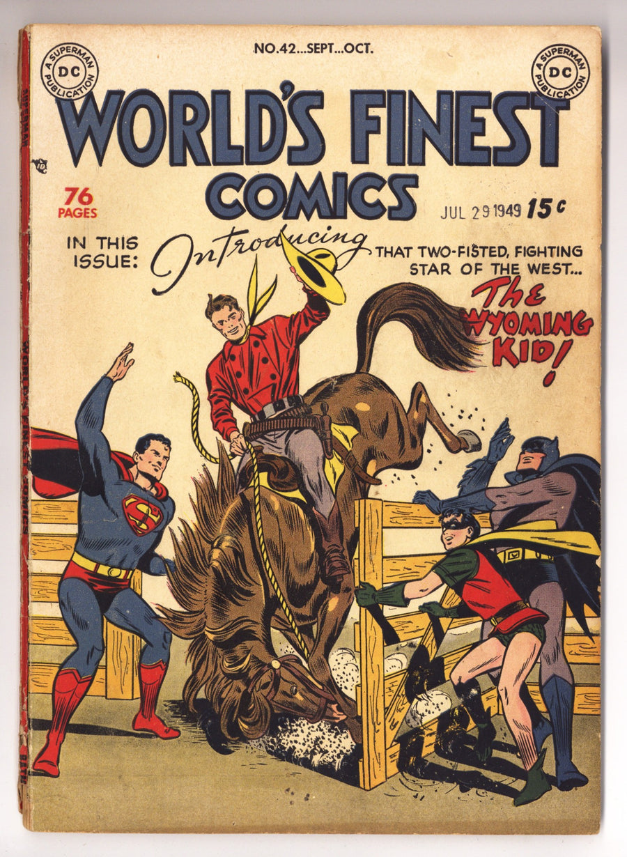 World's Finest Comics 42 VG (4.0) (1949) 