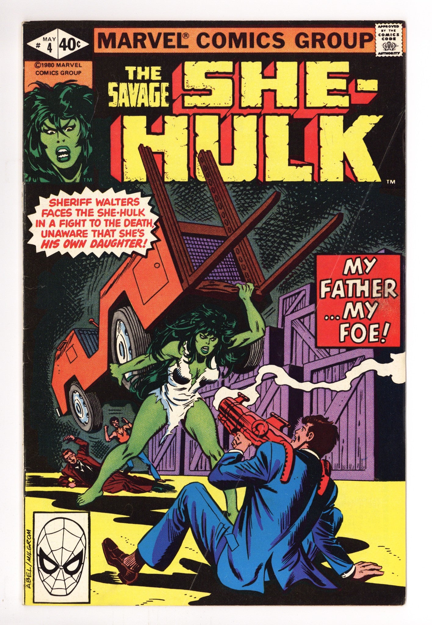 The Savage She-Hulk 4 Low Grade (1980) 