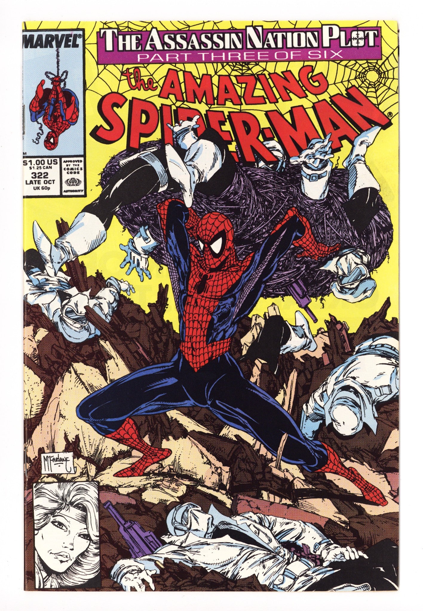 The Amazing Spider-Man Vol 1 322 VF/NM (9.0) (1989) 