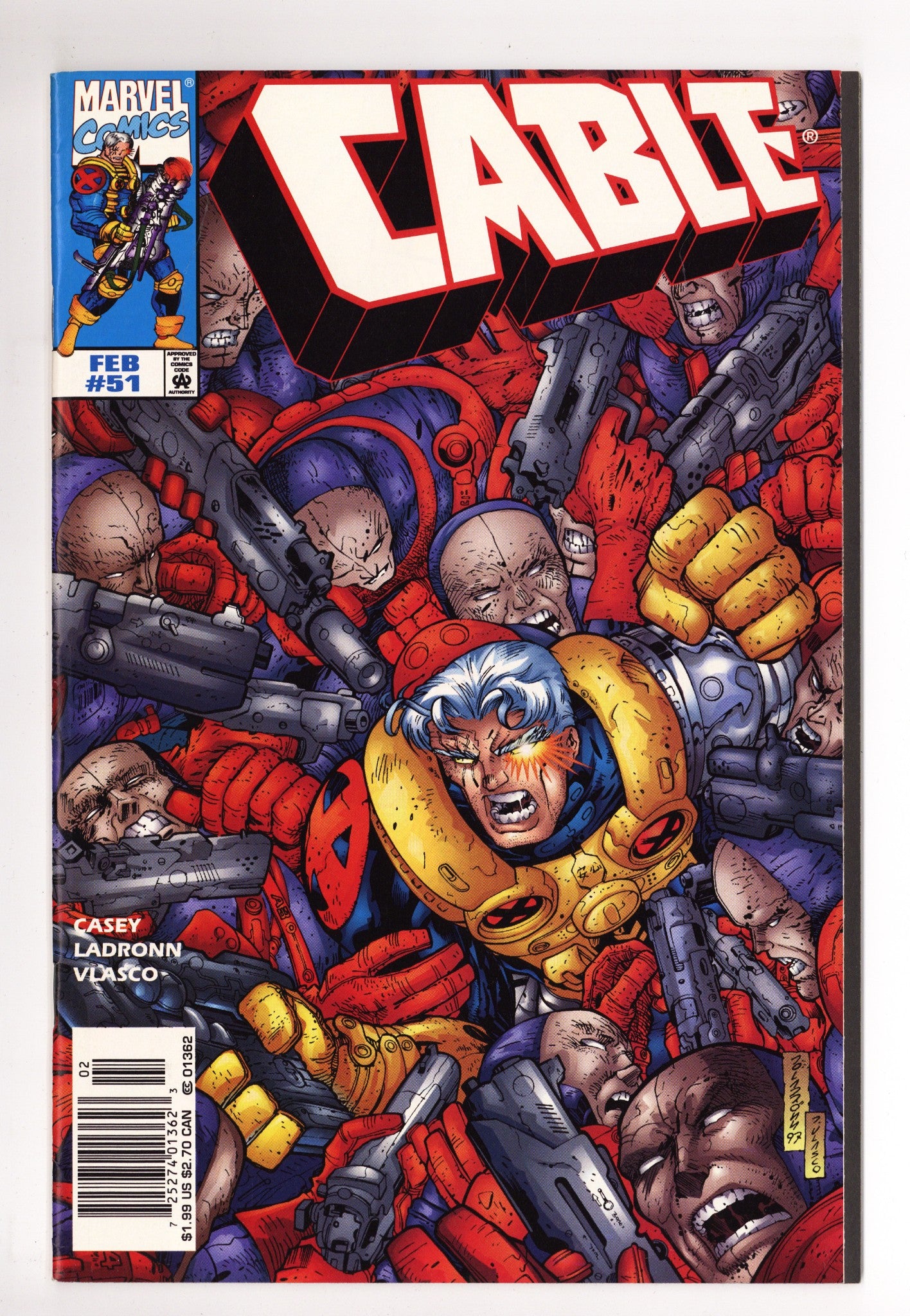 Cable Vol 1 51 High Grade (1998) Newsstand 