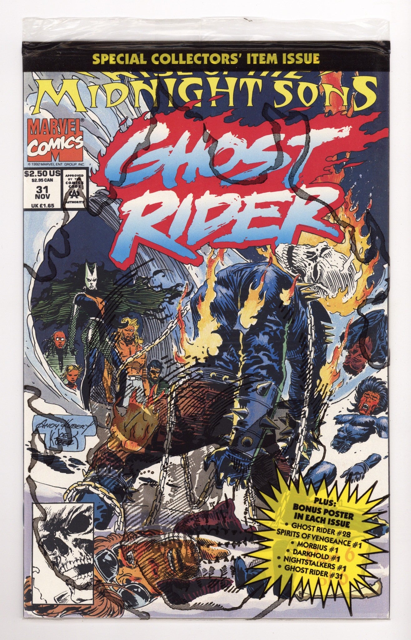 Ghost Rider Vol 2 31 High Grade (1992) Sealed 