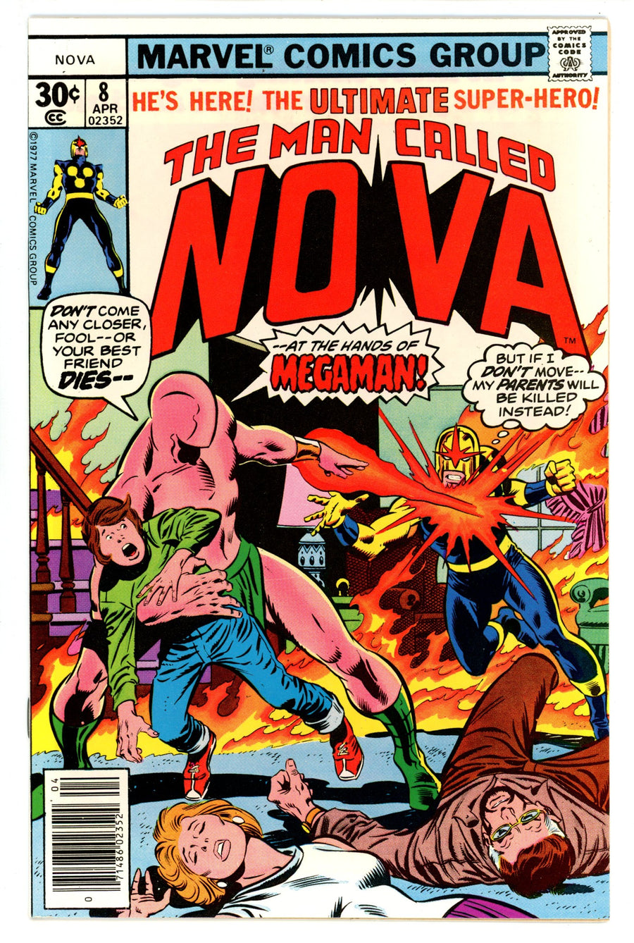 Nova Vol 1 8  VF/NM (9.0)  (1977)   