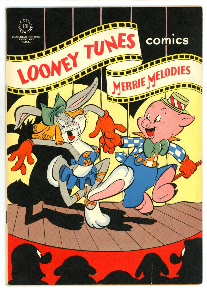Looney Tunes and Merrie Melodies Comics 99 VF- (7.5) (1950) Canadian Edition 