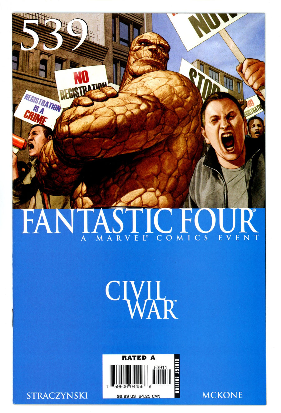 Fantastic Four Vol 3 539 High Grade (2006) 