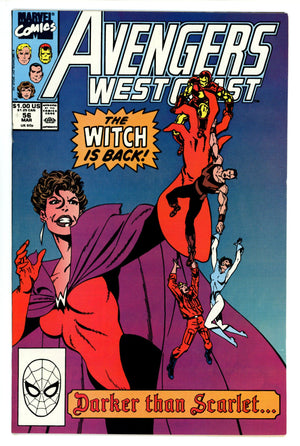 Avengers West Coast Vol 2 56 VF (1990)