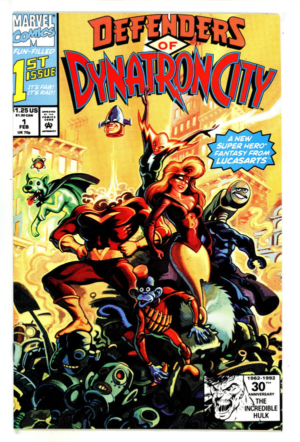Defenders of Dynatron City 1 High Grade (1992)