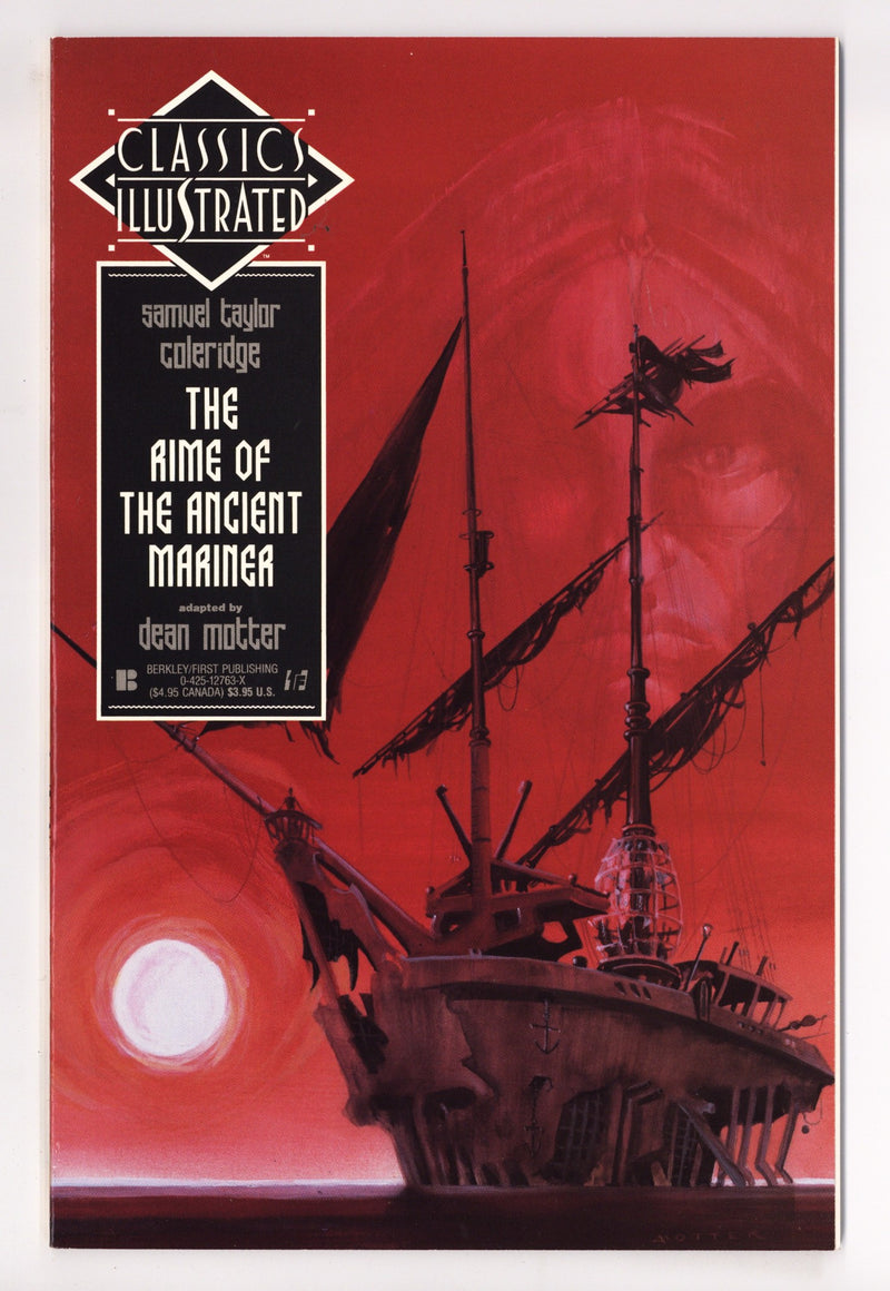 Classics Illustrated 24 High Grade The Rime of the Ancient Mariner (1991) 