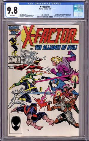 X-Factor Vol 1 5 CGC 9.8 (NM/M) (1986)