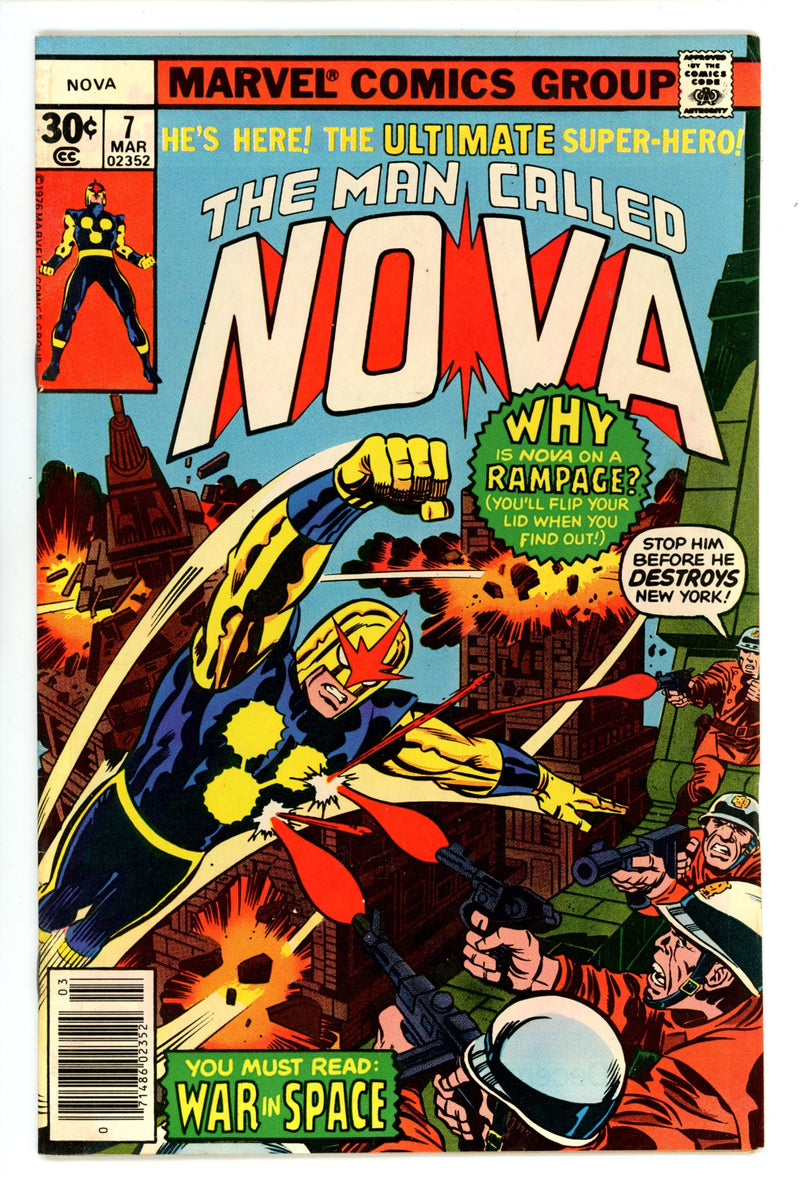 Nova Vol 1 7 FN/VF (7.0) (1977) 