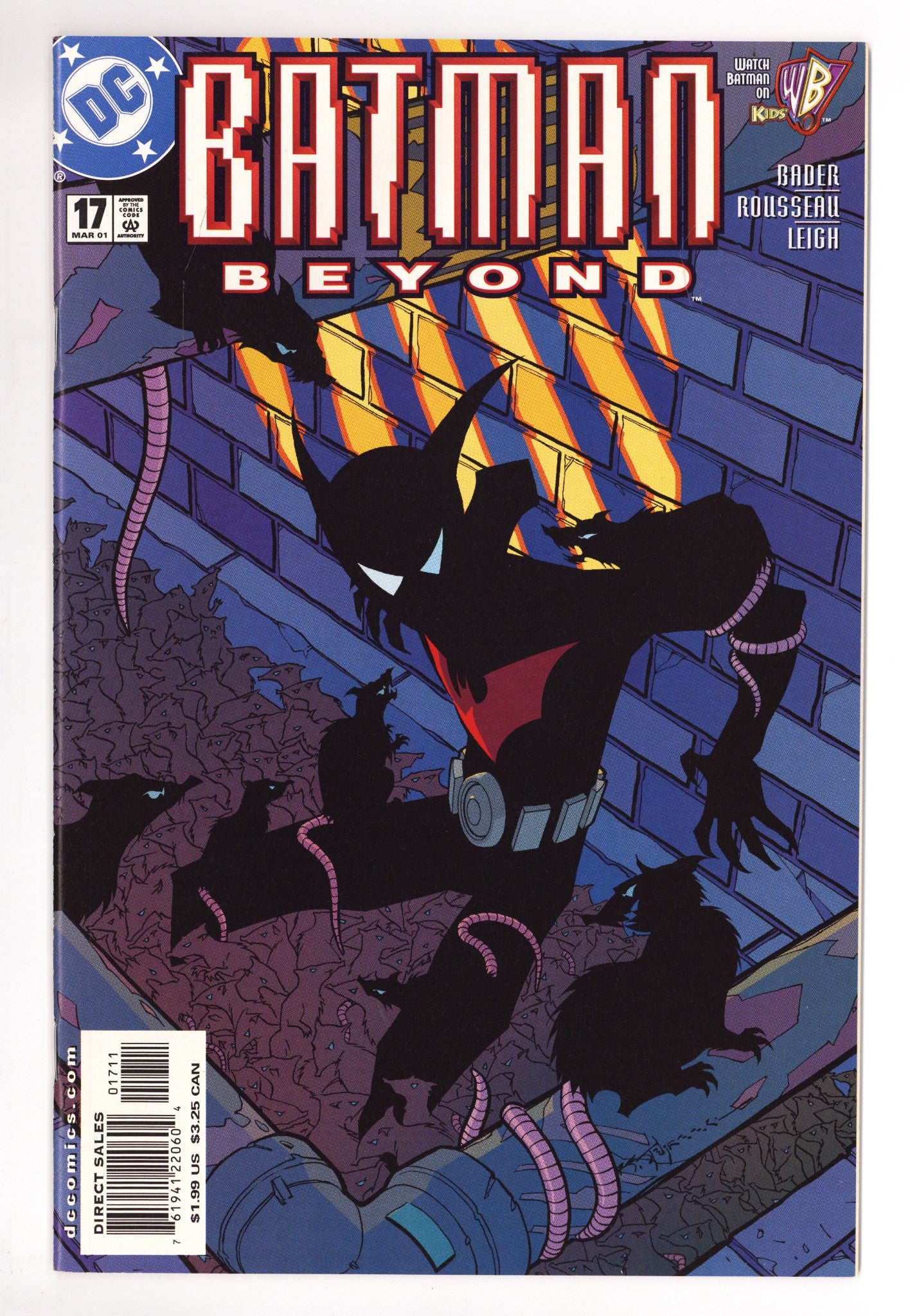 Batman Beyond Vol 2 17 NM- (9.2) (2001) 