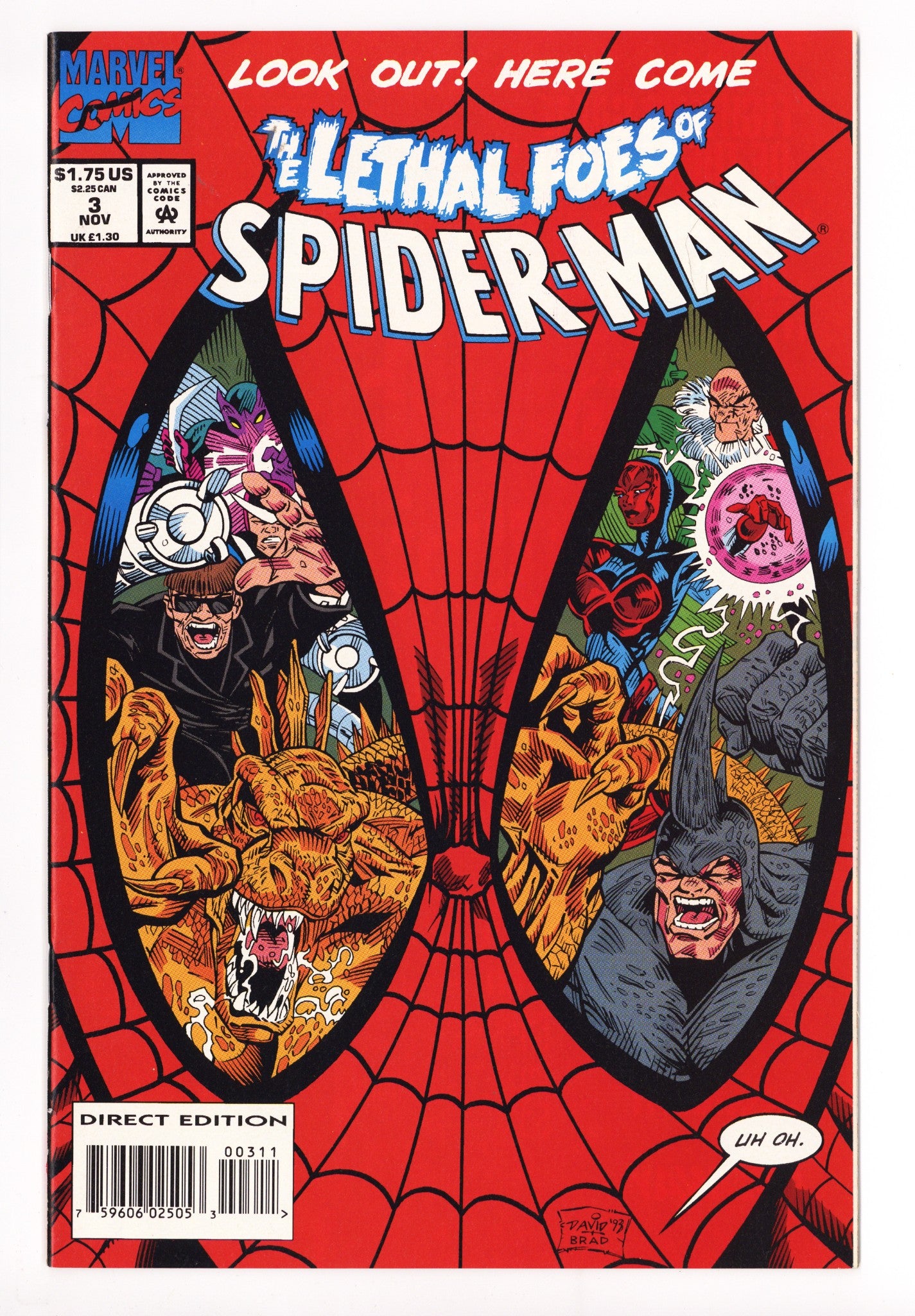Lethal Foes of Spider-Man 3 High Grade (1993) 