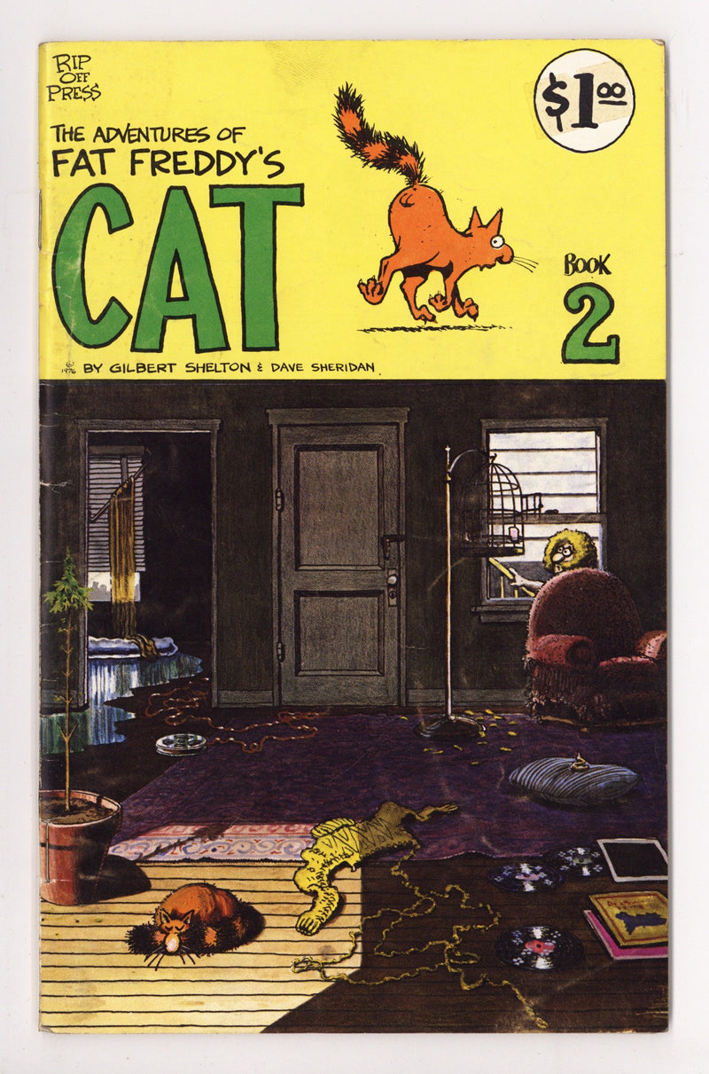 Fat Freddy's Cat 2 Low Grade (1980) 4th Print 