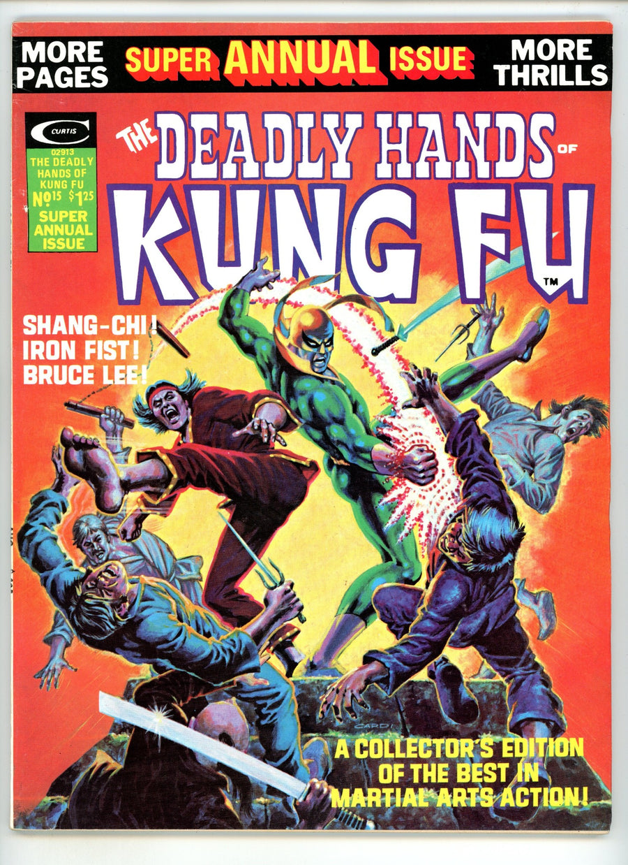 The Deadly Hands of Kung Fu 15 VF- (7.5) (1975) 