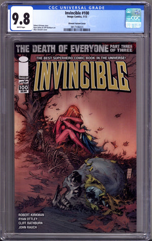 Invincible 100 CGC 9.8 (NM/M) (2013) Silvestri Variant