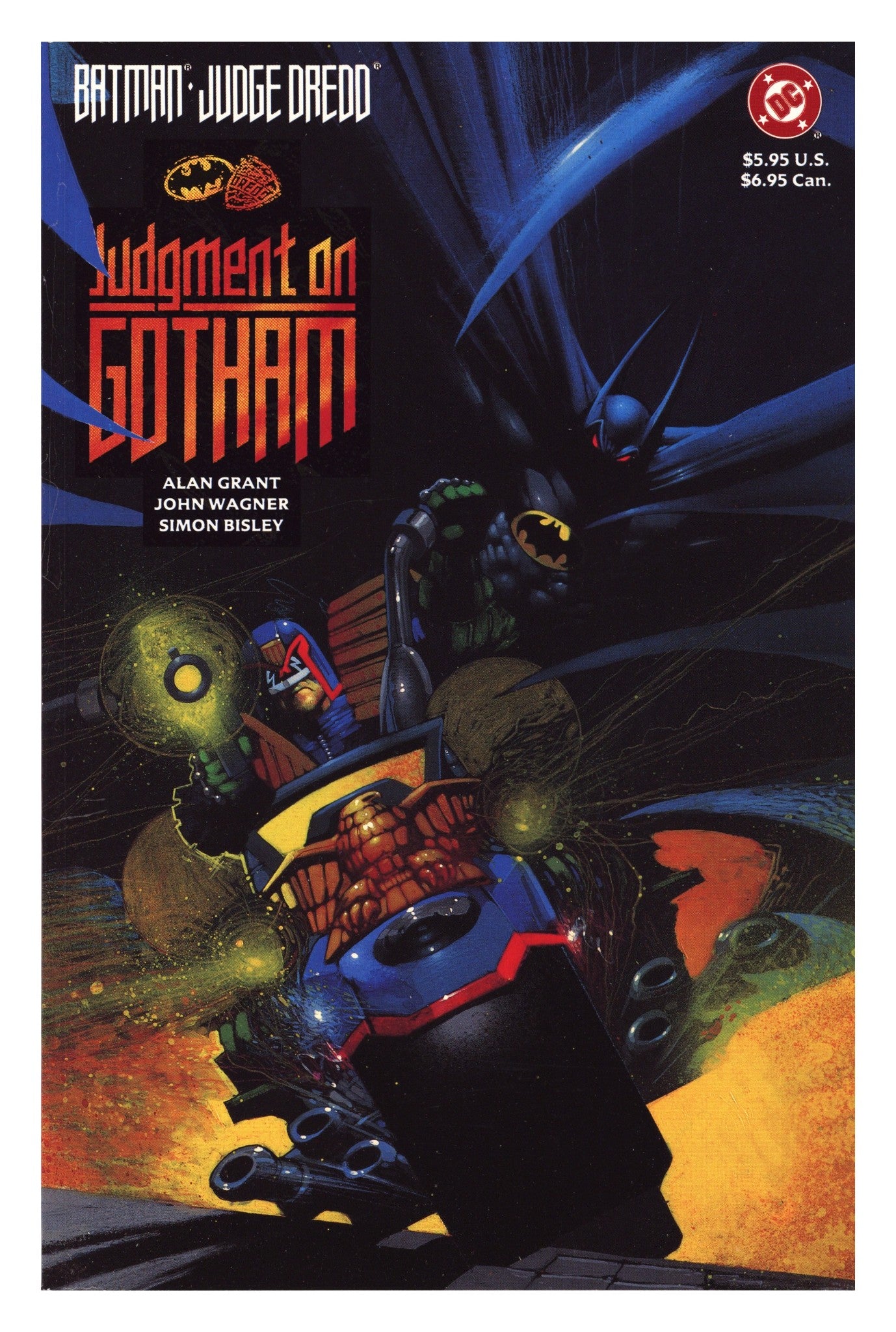 Batman / Judge Dredd: Judgment on Gotham [nn] High Grade (1992) 