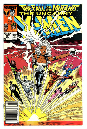 The Uncanny X-Men Vol 1 227  Mid Grade   (1988)   Newsstand